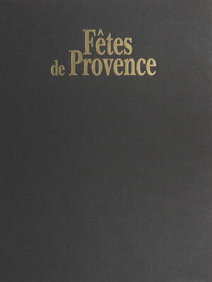 cover image of Fêtes de Provence
